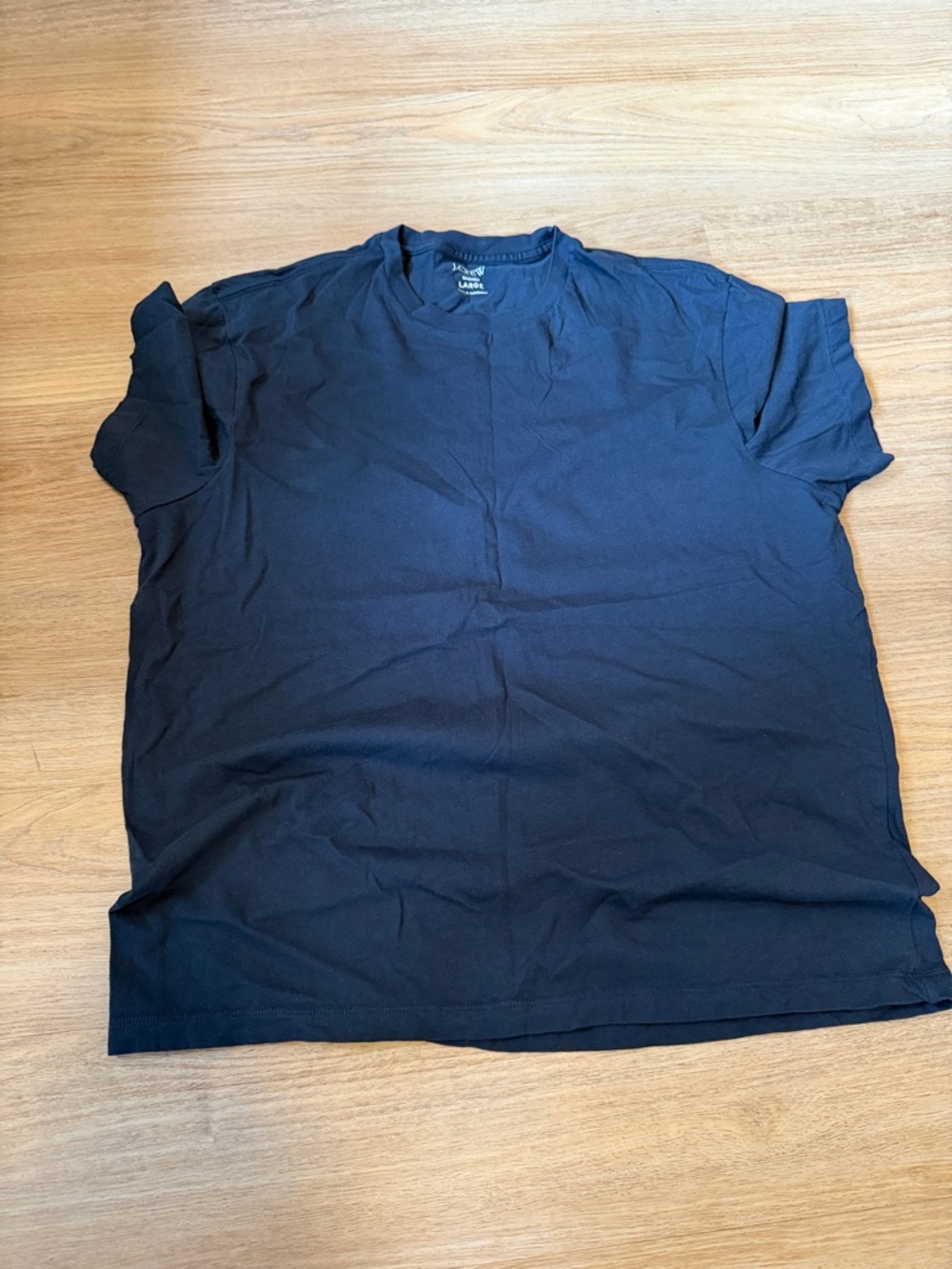 J. Crew Factory Men's Short Sleeve Tee - Navy Blue